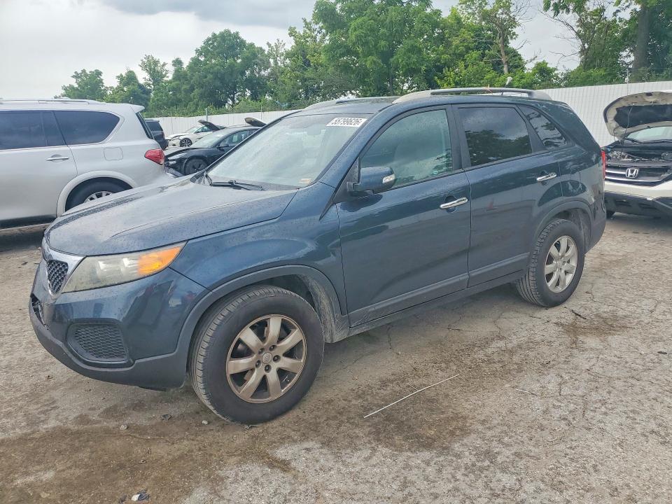 2011 Kia Sorento VIN 5XYKT4A25BG122941 COPART salvage auction — FRONT END, Mo - Salvage Certificate Of Title, sold $525 on 2026-07-07 (photo 1)