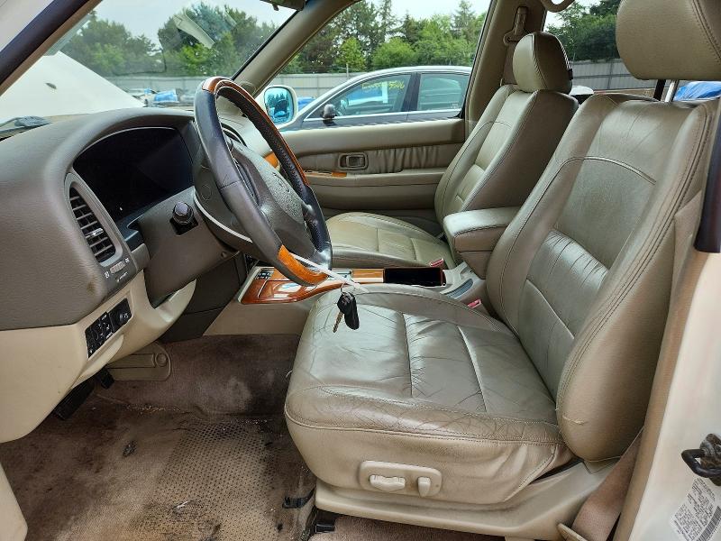 2002 Infiniti Qx4 VIN JNRDR09YX2W254038 COPART salvage auction — FRONT END, Il - Salvage Certificate, sold $325 on 2026-07-14 (photo 7)