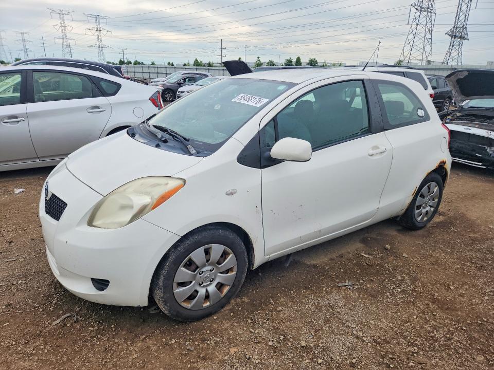 2008 Toyota Yaris VIN JTDJT923885201103 — COPART salvage auction photo