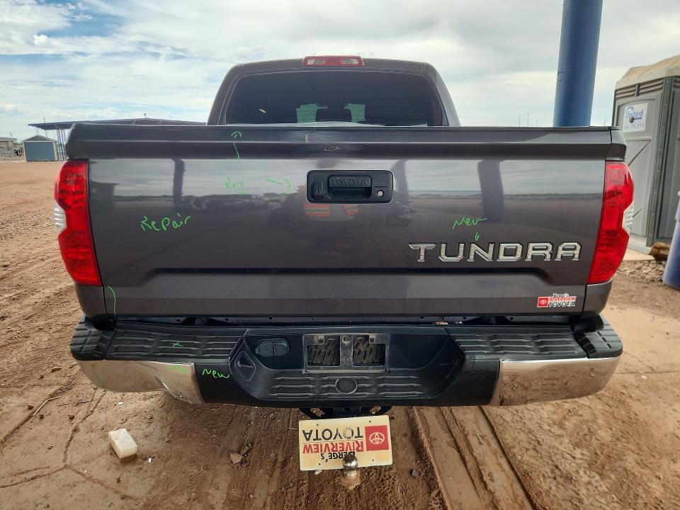 2019 Toyota Tundra VIN 5TFHY5F14KX804093 COPART salvage auction — REAR END, AZ - CERT OF TITLE - SALVAGE, sold $8,800 on 2026-07-21 (photo 6)