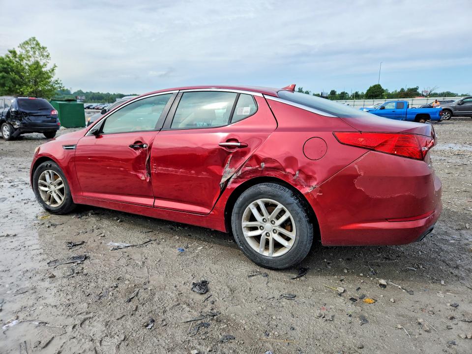 2012 Kia Optima VIN 5XXGM4A75CG012640 COPART salvage auction — SIDE, AR - CERT OF TITLE-SALVAGE, sold $375 on 2026-07-29 (photo 2)