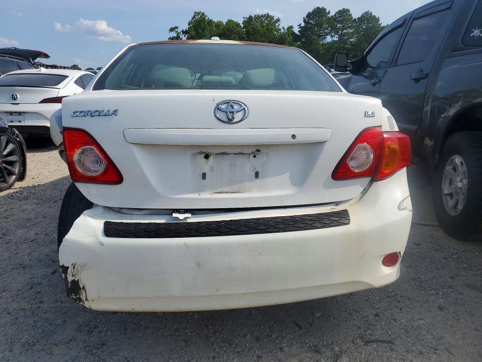 2009 Toyota Corolla VIN JTDBL40E09J015074 COPART salvage auction — REAR END, Oh - Certificate Of Title, sold $950 on 2026-07-21 (photo 6)