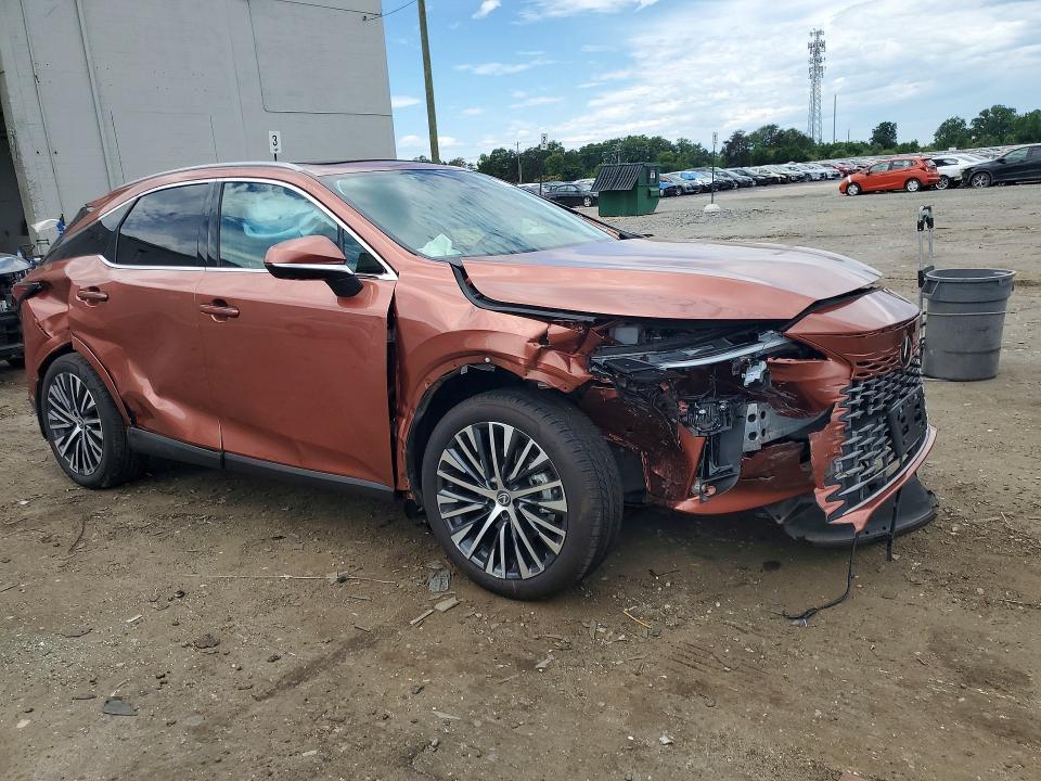 2026 Lexus Rx VIN 2T2BBMCA7TC124075 COPART salvage auction — FRONT END, Va - Cert Of Title - Salvage, sold $18,400 on 2026-07-22 (photo 4)