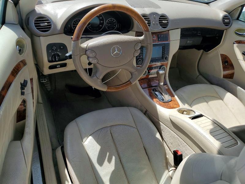 2007 Mercedes-benz Clk-class VIN WDBTJ56H17F221150 COPART salvage auction — SIDE, Ca - Dis/Dlr/Exp Only Clean Title, sold $400 on 2026-07-08 (photo 8)