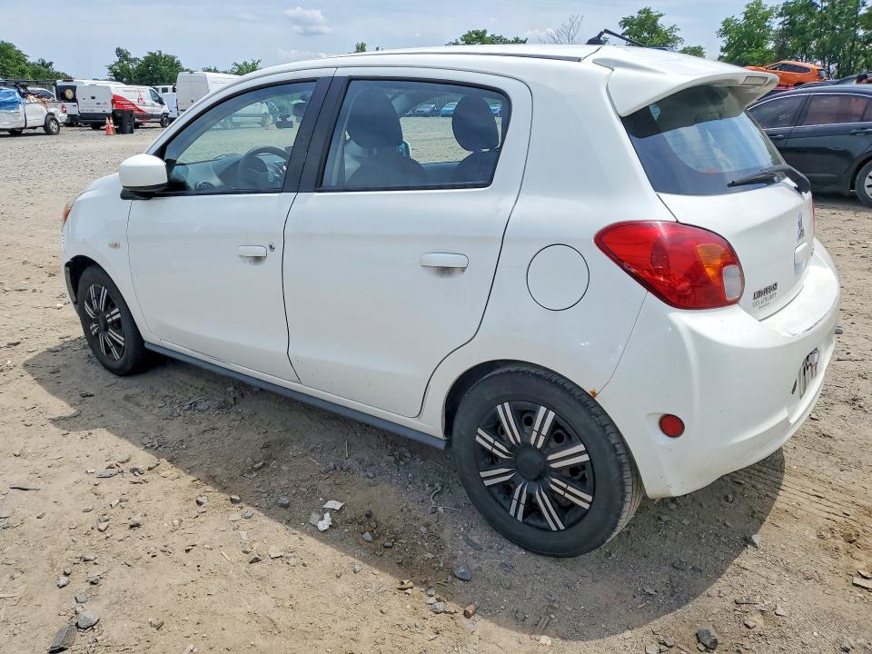 2015 Mitsubishi Mirage VIN ML32A3HJ8FH004587 COPART salvage auction — FRONT END, Md - Certificate Of Title, sold $425 on 2026-07-30 (photo 2)