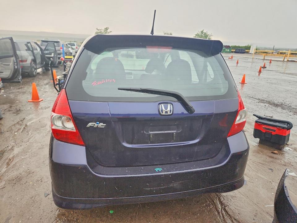 2008 Honda Fit VIN JHMGD38608S024729 COPART salvage auction — FRONT END, NM - CERT OF TITLE-SALVAGE (P), sold $1,150 on 2026-07-16 (photo 6)