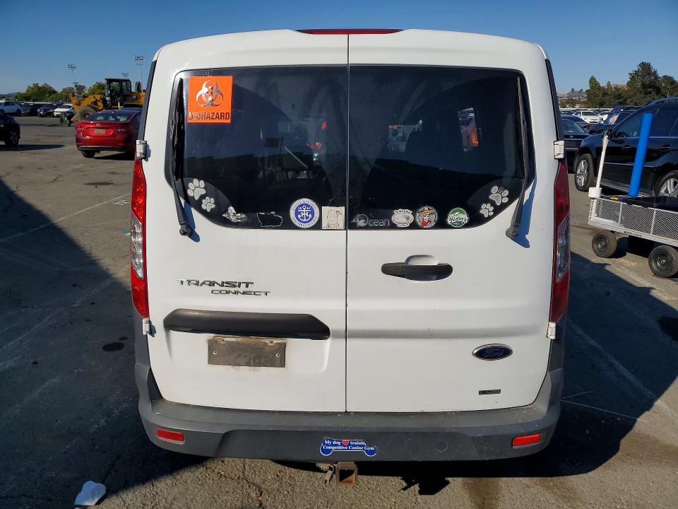 2014 Ford Transit connect VIN NM0GS9E74E1133068 COPART salvage auction — FRONT END, Ca - Salvage Certificate, sold $500 on 2026-07-08 (photo 6)