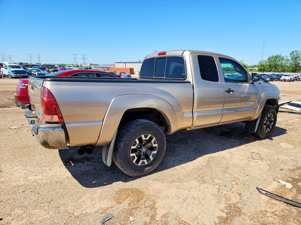 2005 Toyota Tacoma VIN 5TETX62N05Z085174 COPART salvage auction — FRONT END, Il - Salvage Certificate, sold $1,700 on 2026-07-28 (photo 3)