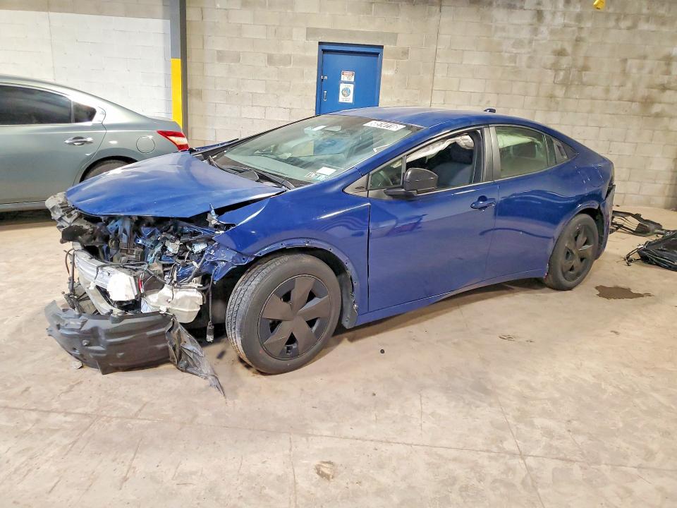 2023 Toyota Prius VIN JTDACAAU7P3003392 COPART salvage auction — FRONT END, Pa - Certificate Of Salvage, sold $4,500 on 2026-07-08 (photo 1)