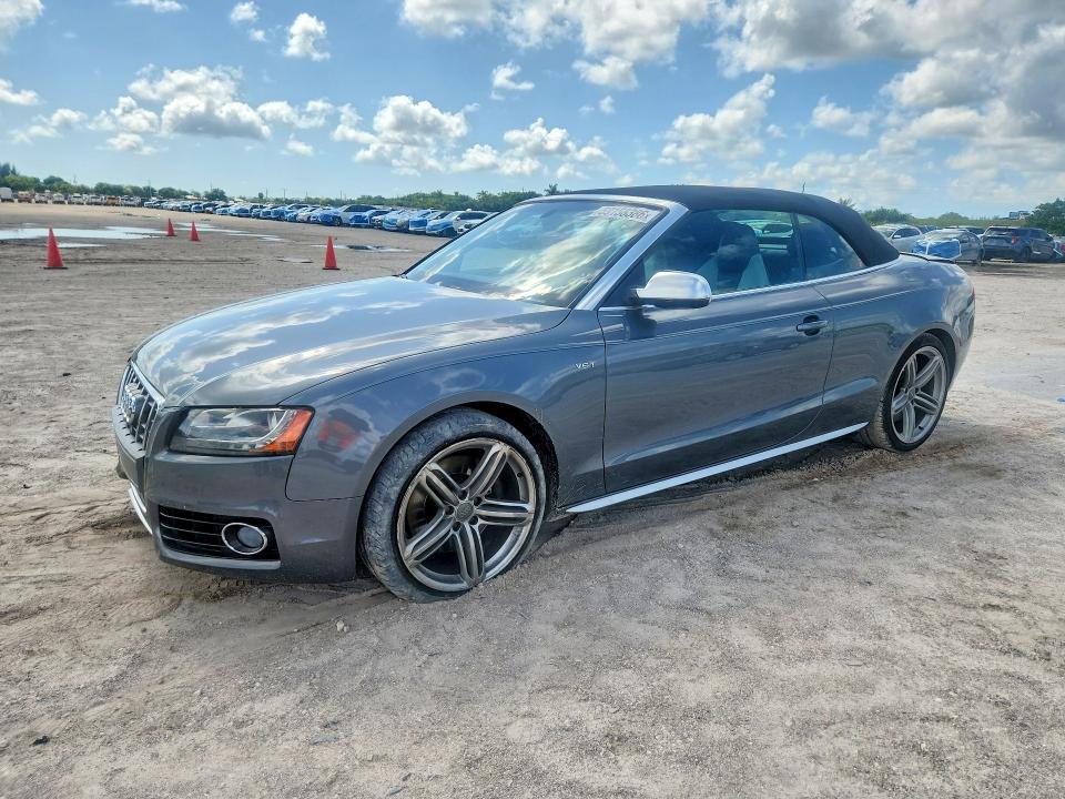 2012 Audi Rs5 VIN WAUVGAFH6CN005759 COPART salvage auction — REAR END, Fl - Cert Of Title Slvg Rebuildable, sold $4,150 on 2026-07-09 (photo 1)