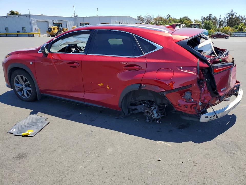2021 Lexus Nx VIN JTJSARBZXM5025113 COPART salvage auction — SIDE, Ca - Salvage Certificate, sold $7,200 on 2026-07-13 (photo 2)