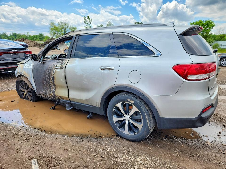 2016 Kia Sorento VIN 5XYPHDA53GG091777 COPART salvage auction — BURN, OH - CERT OF TITLE-SALVAGE, sold $400 on 2026-07-02 (photo 2)