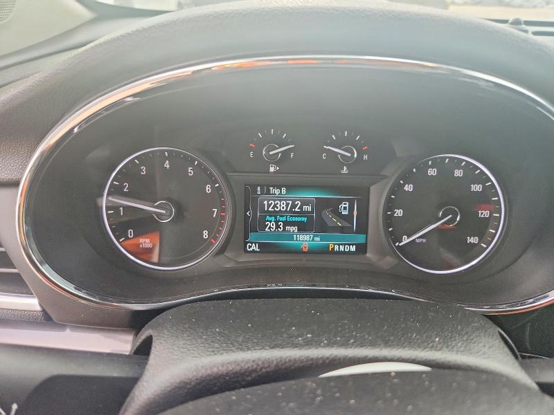 2018 Buick Encore VIN KL4CJASB2JB624915 COPART salvage auction — FRONT END, Tx - Salvage Vehicle Title, sold $1,050 on 2026-07-02 (photo 9)