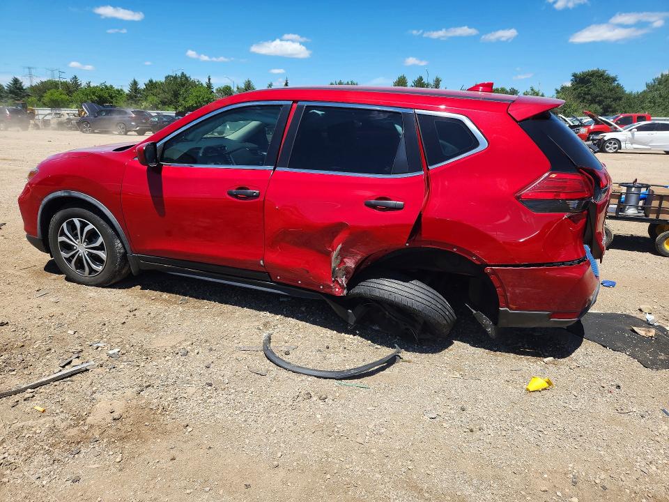 2017 Nissan Rogue VIN JN8AT2MVXHW274946 COPART salvage auction — SIDE, Il - Salvage Certificate, sold $225 on 2026-07-28 (photo 2)