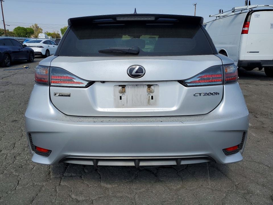 2015 Lexus Ct VIN JTHKD5BHXF2225986 COPART salvage auction — MINOR DENT/SCRATCHES, Ca - Dis/Dlr/Exp Only Clean Title, sold $4,350 on 2026-07-06 (photo 6)