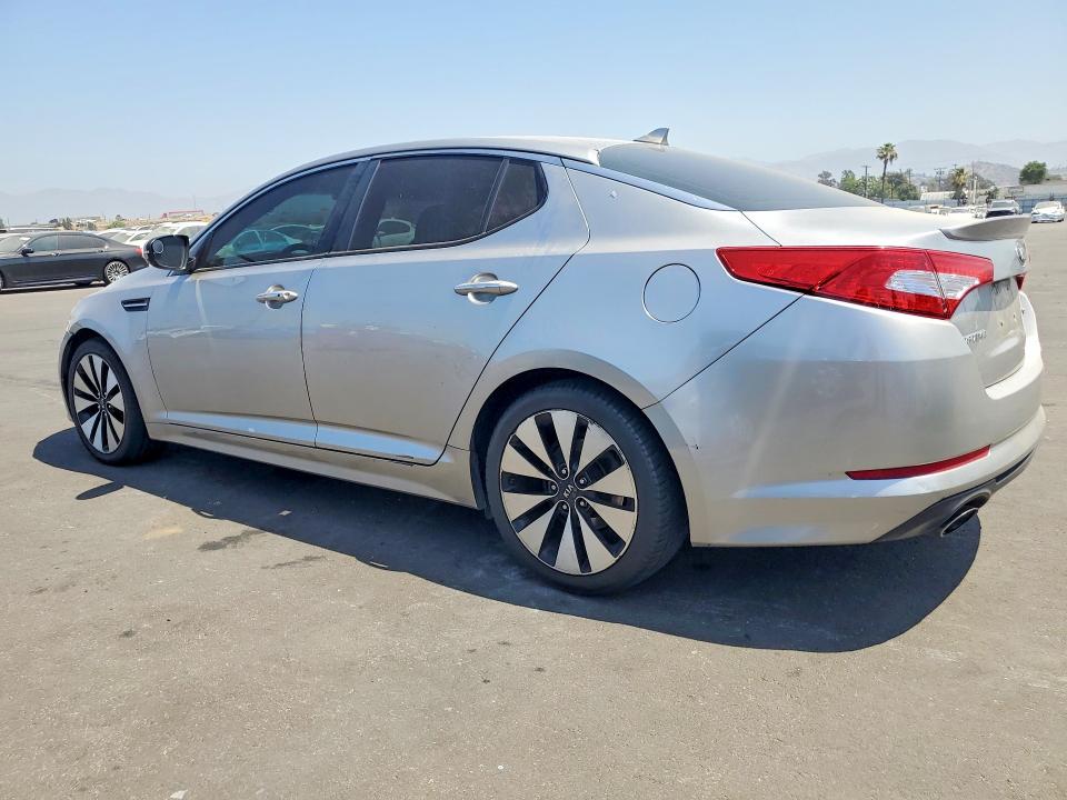 2013 Kia VIN 5XXGR4A64DG095813 COPART salvage auction — SIDE, Ca - Salvage Certificate, sold $1,100 on 2026-07-13 (photo 2)