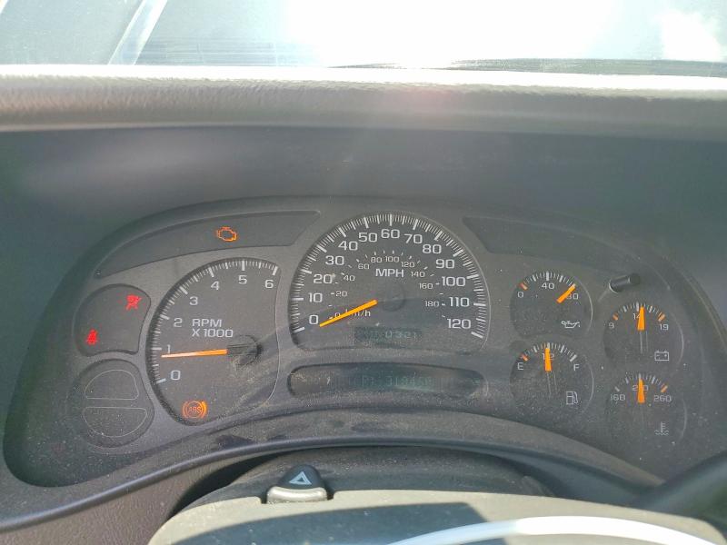 2004 Chevrolet Silverado VIN 1GCEK19T64E372633 COPART salvage auction — FRONT END, Oh - Cert Of Title-Salvage, sold $950 on 2026-07-02 (photo 9)