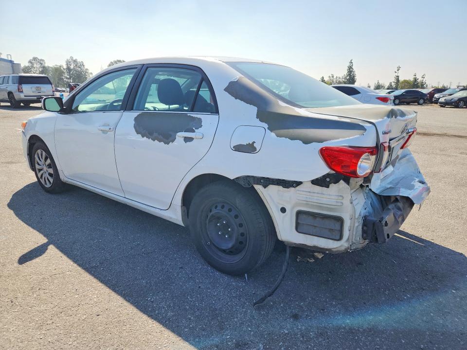 2013 Toyota VIN 5YFBU4EE0DP133183 COPART salvage auction — REAR END, Ca - Salvage Certificate, sold $875 on 2026-07-30 (photo 2)