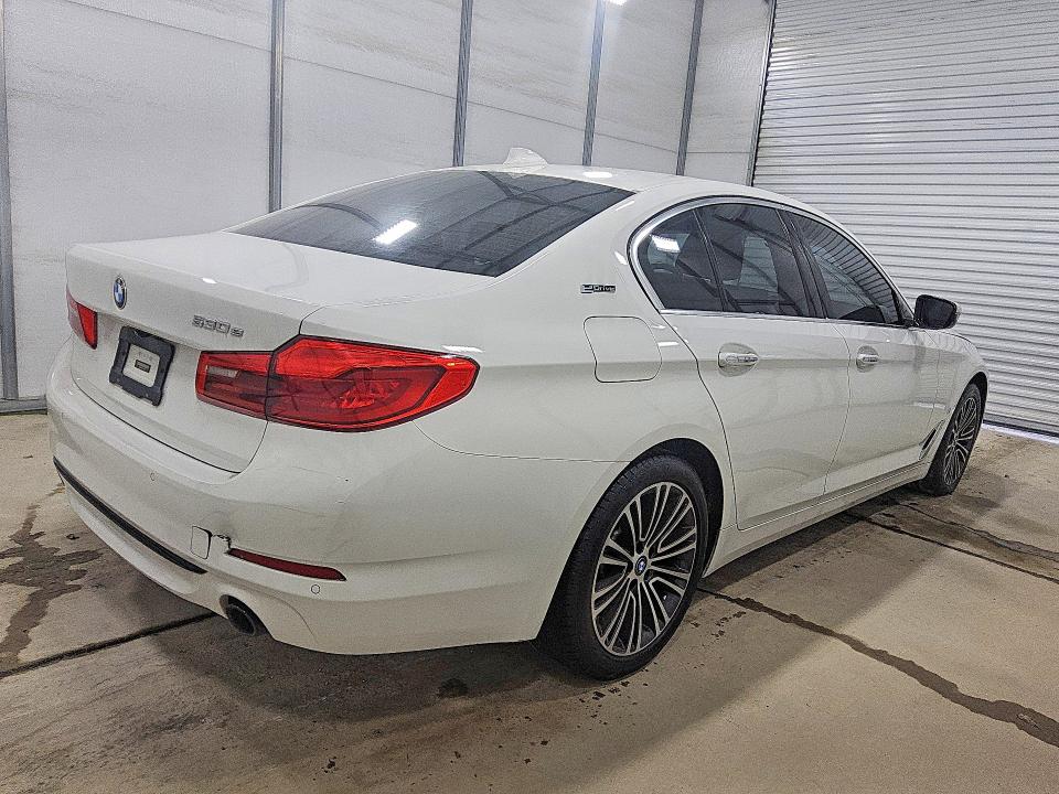 2018 BMW 5 series VIN WBAJA9C59JB033255 COPART salvage auction — MECHANICAL, Ga - Certificate Of Title, sold $5,300 on 2026-07-07 (photo 3)