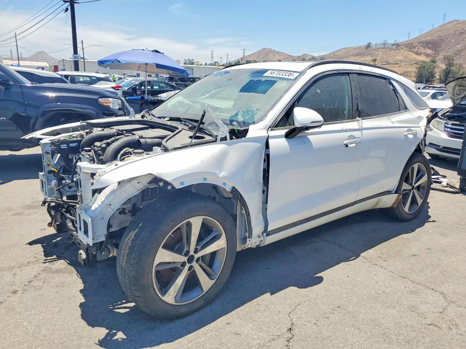 2023 Genesis Gv70 VIN KMUMCDTC9PU117551 COPART salvage auction — FRONT END, In - Cert Of Title-Salvage Title, sold $3,500 on 2026-07-09 (photo 1)