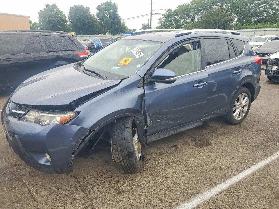 2013 Toyota Rav 4 VIN JTMDFREV6D5000425 COPART salvage auction — FRONT END, Oh - Cert Of Title-Salvage, sold $2,200 on 2026-07-15 (photo 1)