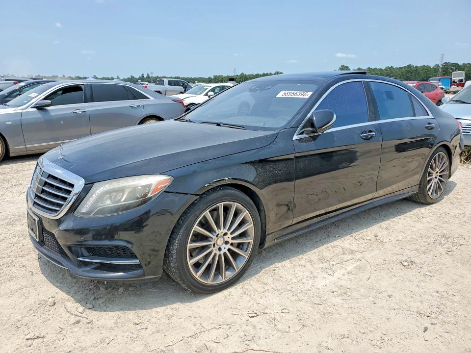 2016 Mercedes-benz S-klasse VIN WDDUG8CB2GA234739 COPART salvage auction — NORMAL WEAR, Tx - Certificate Of Title, sold $1,200 on 2026-07-07 (photo 1)