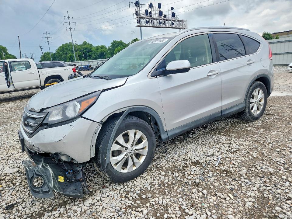 2012 Honda VIN JHLRM4H77CC016416 COPART salvage auction — FRONT END, Salvage Title, sold $125 on 2026-07-21 (photo 1)