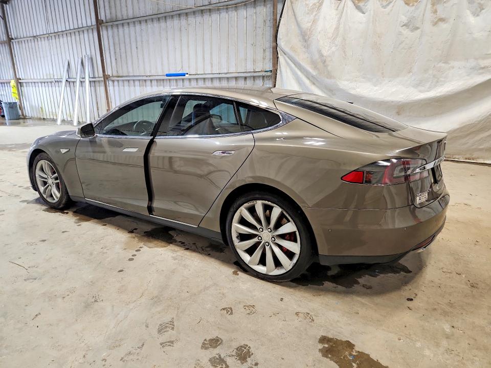 2015 Tesla Model s VIN 5YJSA1H49FF095882 COPART salvage auction — SIDE, La - Certificate Of Title, sold $8,200 on 2026-07-07 (photo 2)