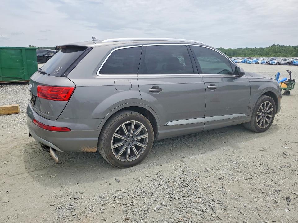 2018 Audi Q7 VIN WA1LHAF75JD009457 COPART salvage auction — FRONT END, Sc - Cert Of Title-Salvage, sold $4,350 on 2026-08-03 (photo 3)