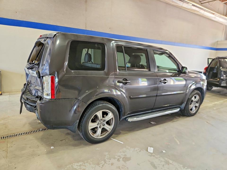 2013 Honda Pilot VIN 5FNYF4H78DB057872 COPART salvage auction — REAR END, Va - Cert Of Title - Salvage, sold $2,150 on 2026-07-02 (photo 3)