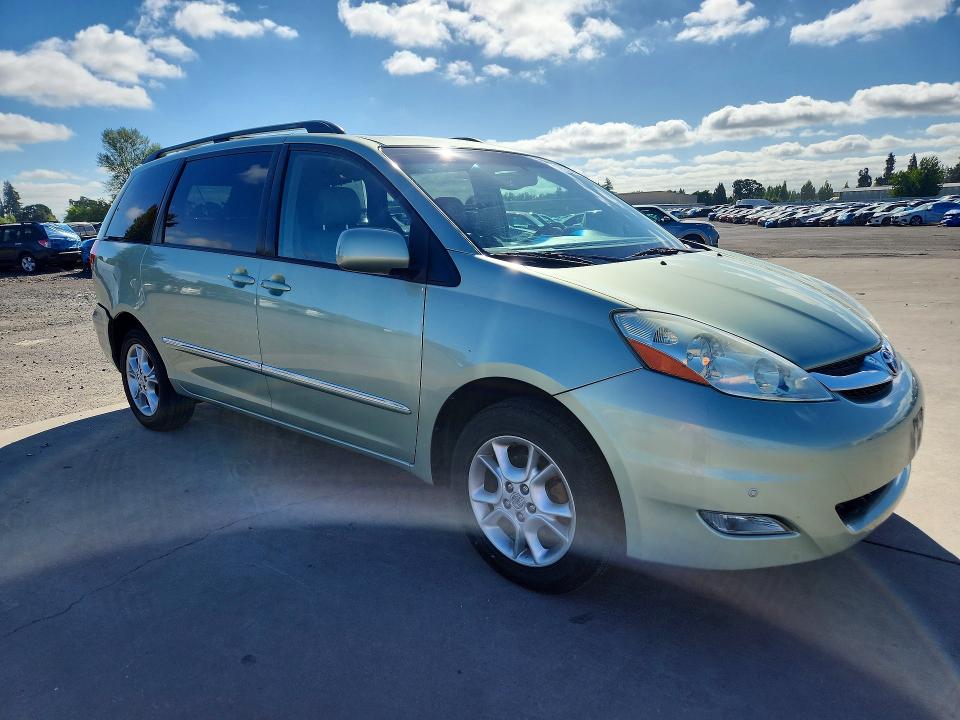 2006 Toyota Sienna VIN 5TDBA22C26S059890 COPART salvage auction — REAR END, Or - Salvage Title Certificate, sold $250 on 2026-07-27 (photo 4)
