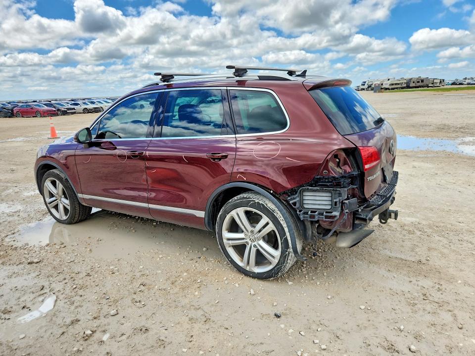 2017 Volkswagen VIN WVGGF7BP7HD002716 COPART salvage auction — REAR END, Tx - Salvage Vehicle Title, sold $1,650 on 2026-07-16 (photo 2)