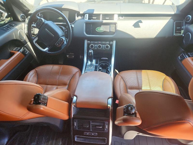 2016 Land rover RANGE ROVER VIN SALWR2EF9GA587580 COPART salvage auction — FRONT END, Wv - Certificate Of Title, sold $6,700 on 2026-07-27 (photo 8)