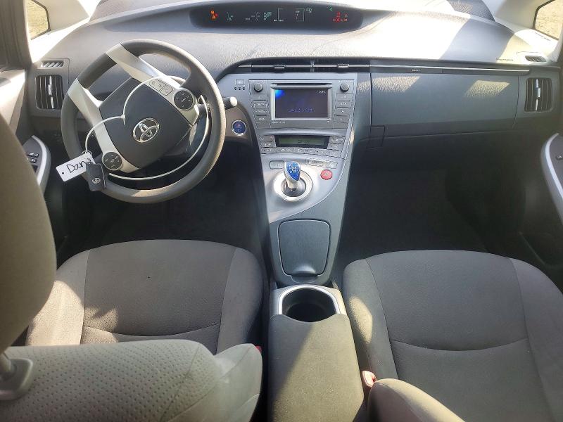 2013 Toyota Prius VIN JTDKN3DU3D5539715 COPART salvage auction — FRONT END, Va - Cert Of Title - Salvage, sold $3,350 on 2026-07-15 (photo 8)
