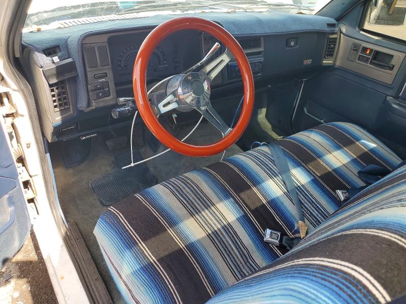 1989 Chevrolet S truck VIN 1GCCS14Z7K2277161 COPART salvage auction — UNDERCARRIAGE, Fl - Cert Of Title Slvg Rebuildable, sold $1,200 on 2026-07-06 (photo 8)