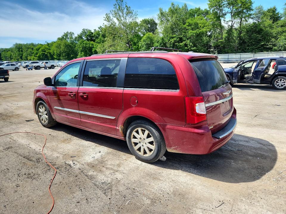 2014 Chrysler Voyager VIN 2C4RC1BG7ER220747 COPART salvage auction — FRONT END, Pa - Certificate Of Salvage, sold $675 on 2026-07-09 (photo 2)