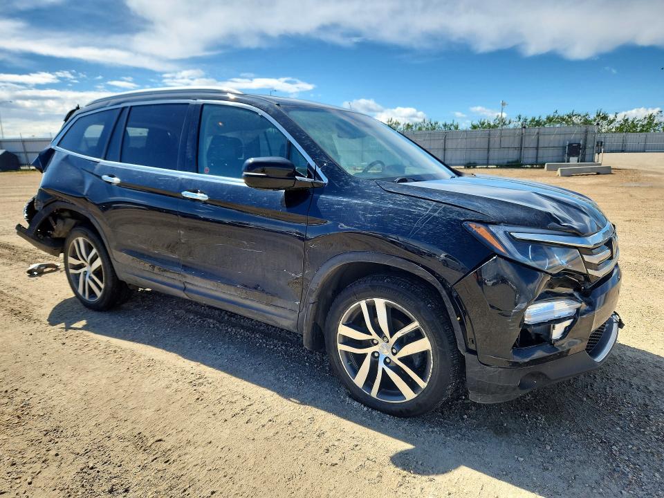 2016 Honda Pilot VIN 5FNYF6H91GB510165 COPART salvage auction — REAR END, Ab - Bos - Salvage, sold $4,450 on 2026-07-09 (photo 4)