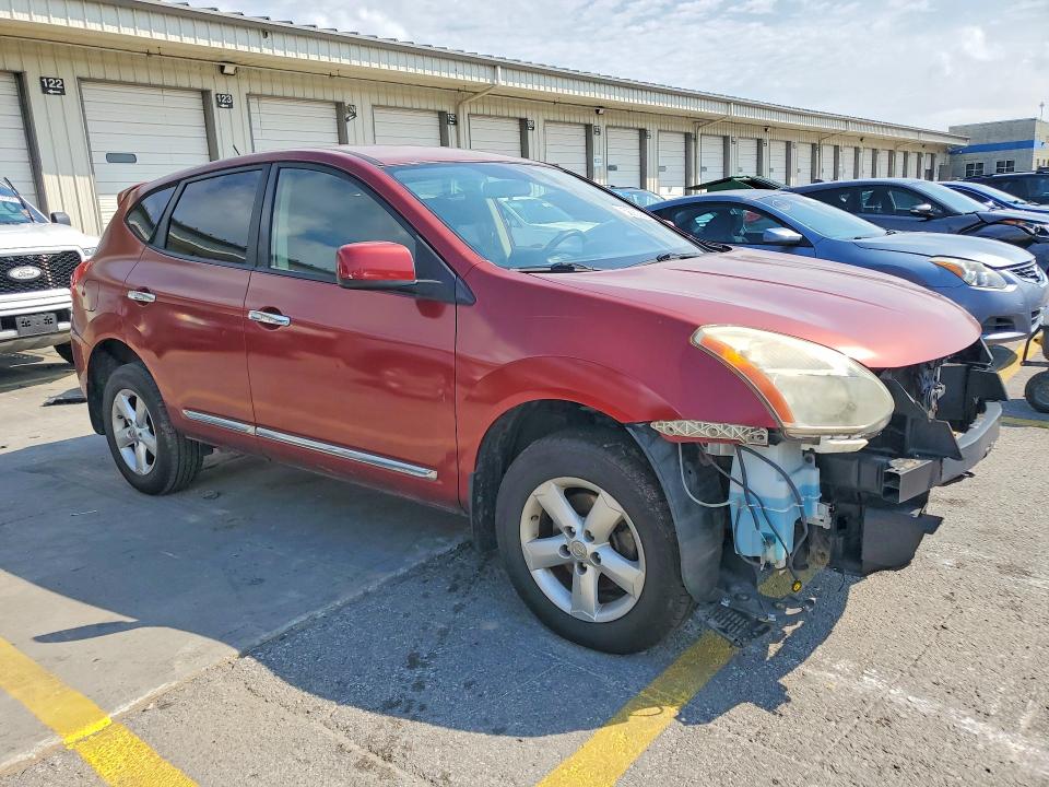 2013 Nissan Rogue sport VIN JN8AS5MT3DW040760 COPART salvage auction — FRONT END, Ky - Certificate Of Title, sold $500 on 2026-07-02 (photo 4)