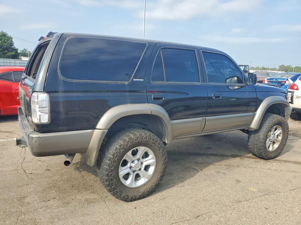 1999 Toyota 4runner VIN JT3GN87R7X0123375 COPART salvage auction — REAR END, Oh - Certificate Of Title, sold $800 on 2026-07-06 (photo 3)