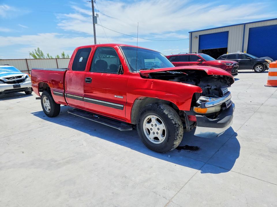 1999 Chevrolet Silverado VIN 2GCEC19T4X1230655 COPART salvage auction — FRONT END, Tx - Salvage Vehicle Title, sold $550 on 2026-07-09 (photo 4)