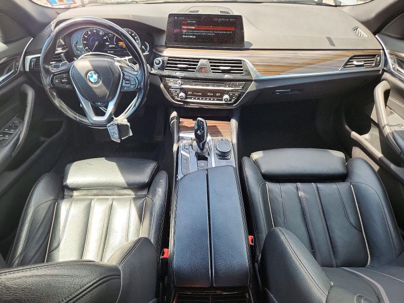 2018 BMW 5er VIN WBAJB1C57JB374393 COPART salvage auction — REAR END, Nj - Cert Of Title-Salvage, sold $7,700 on 2026-08-03 (photo 8)