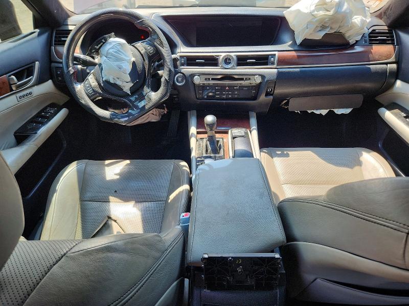 2015 Lexus Gs VIN JTHCE1BL9FA004514 COPART salvage auction — FRONT END, MA - CERTIFICATE OF TITLE, sold $775 on 2026-07-23 (photo 8)
