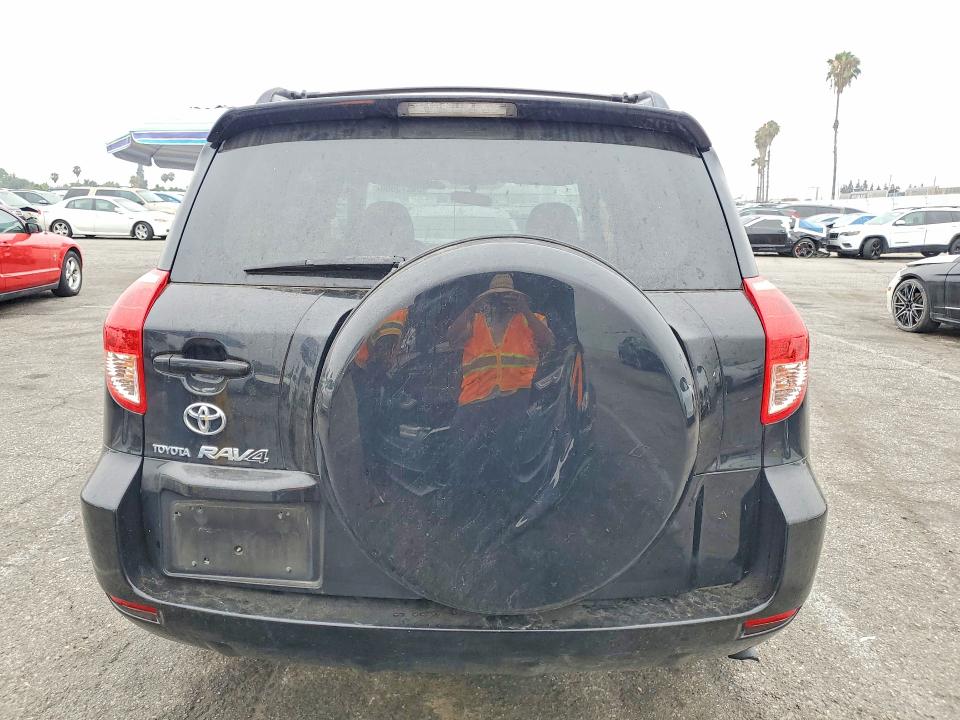 2008 Toyota Rav4 VIN JTMZD33VX86074944 COPART salvage auction — FRONT END, Ca - Salvage Certificate, sold $2,150 on 2026-07-31 (photo 6)