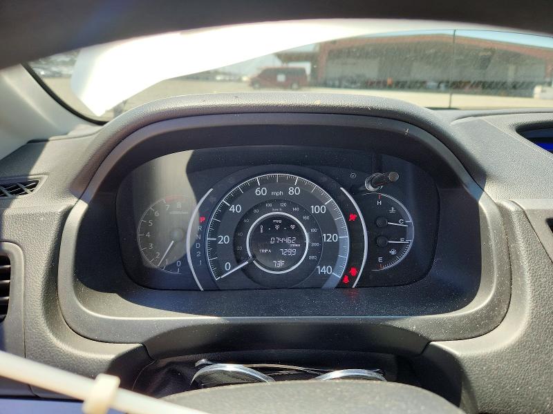 2013 Honda Cr-v VIN 2HKRM3H38DH513386 COPART salvage auction — FRONT END, Ca - Salvage Certificate, sold $4,500 on 2026-07-02 (photo 9)