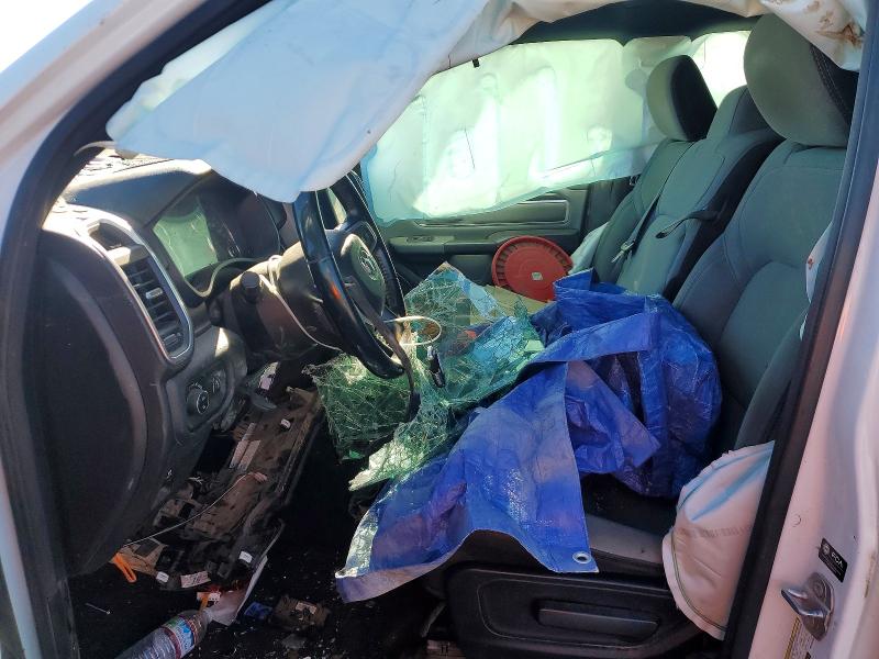 2021 Ram 1500 VIN 1C6SRFBT7MN726155 COPART salvage auction — FRONT END, Ca - Salvage Certificate, sold $2,200 on 2026-07-31 (photo 7)