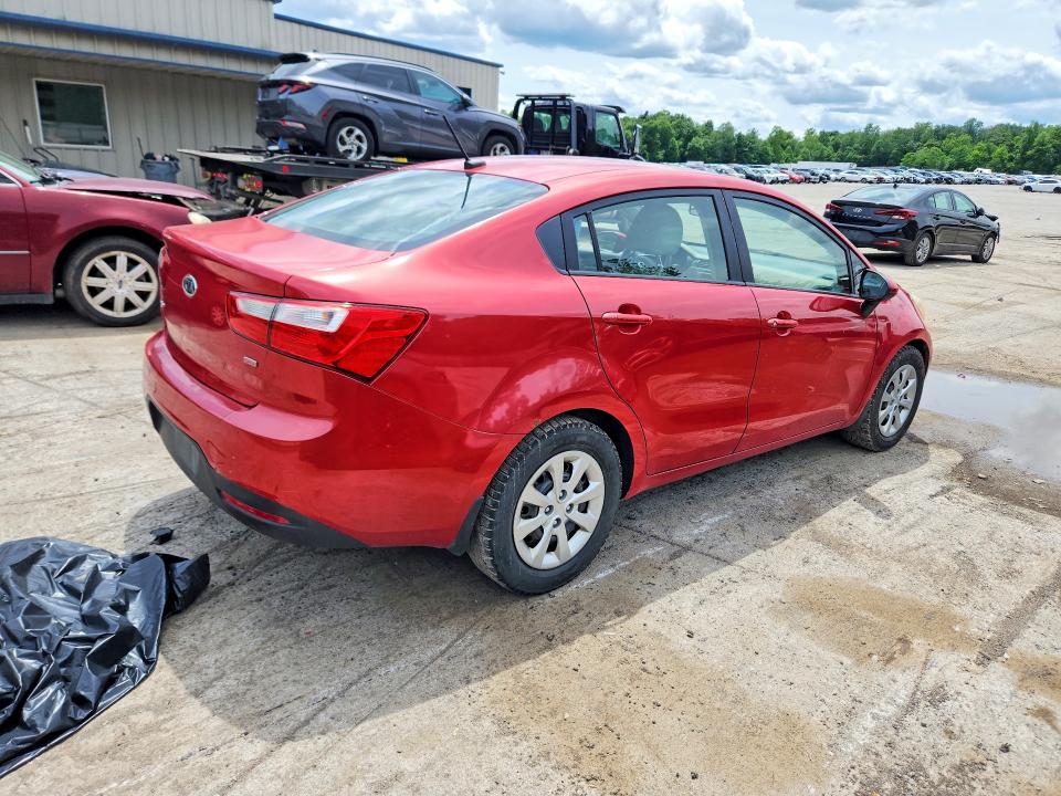 2013 Kia Rio VIN KNADM4A30D6114263 COPART salvage auction — FRONT END, PA - CERTIFICATE OF SALVAGE, sold $375 on 2026-07-02 (photo 3)