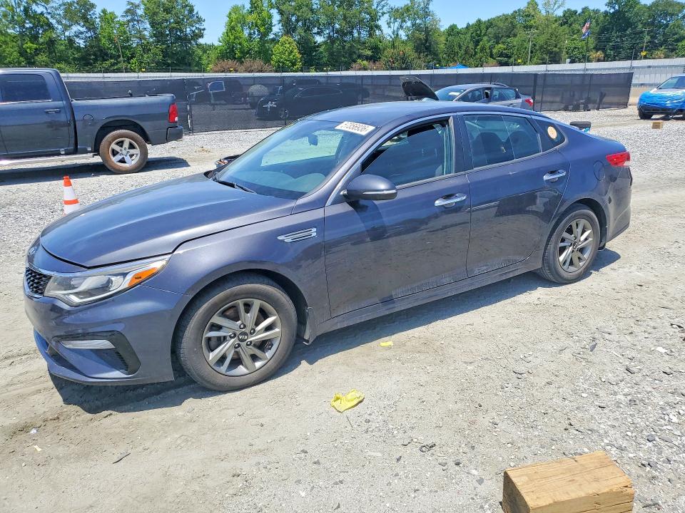 2019 Kia Optima VIN 5XXGT4L31KG328984 COPART salvage auction — SIDE, Sc - Cert Of Title-Salvage, sold $3,850 on 2026-07-22 (photo 1)