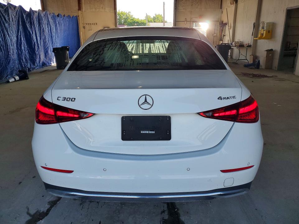 2022 Mercedes-benz C-klasse VIN W1KAF4HB7NR015376 COPART salvage auction — WATER/FLOOD, Ky - Cert Of Title-Salvage Water, sold $7,100 on 2026-07-27 (photo 6)