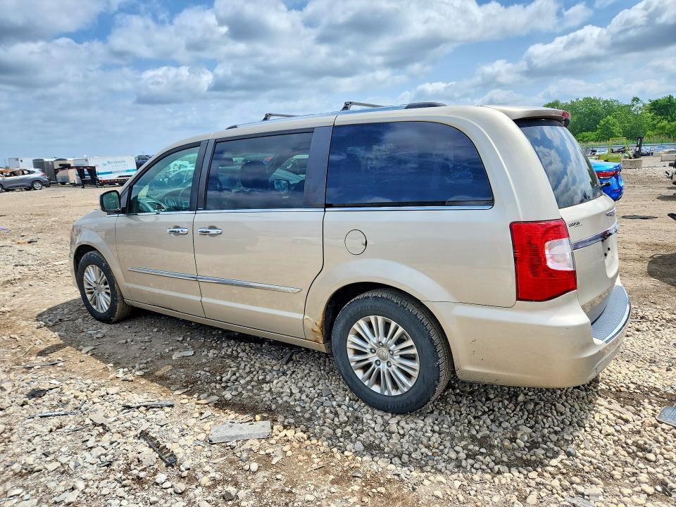 2013 Chrysler Voyager VIN 2C4RC1GG4DR641624 COPART salvage auction — SIDE, Il - Certificate Of Title, sold $625 on 2026-07-29 (photo 2)