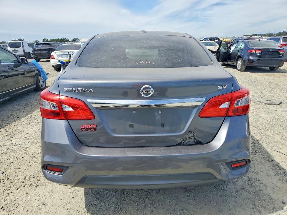 2019 Nissan Sentra VIN 3N1AB7AP8KY293015 COPART salvage auction — FRONT END, Ca - Salvage Certificate, sold $1,600 on 2026-07-09 (photo 6)